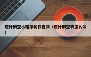 保山统计调查小程序制作视频（统计调查表怎么做）